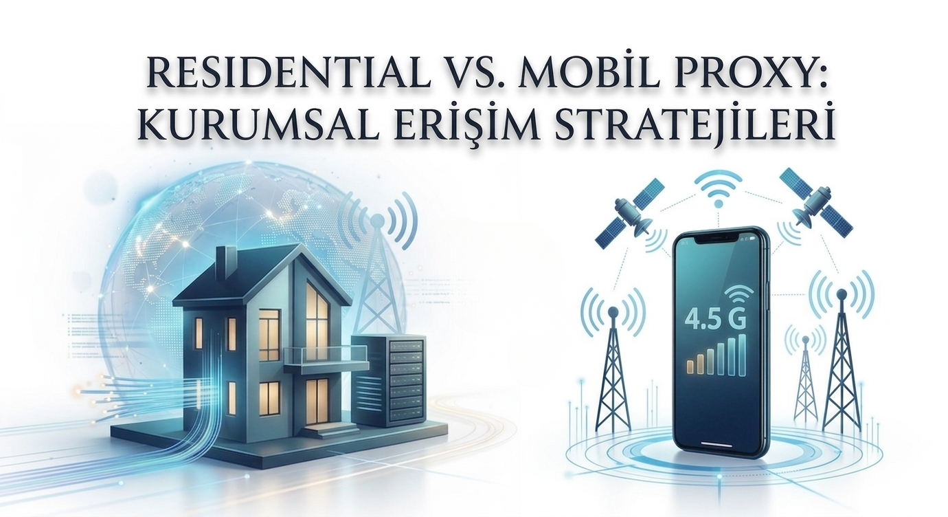 Residential vs. Mobil Proxy Karşılaştırması - Velo Proxy