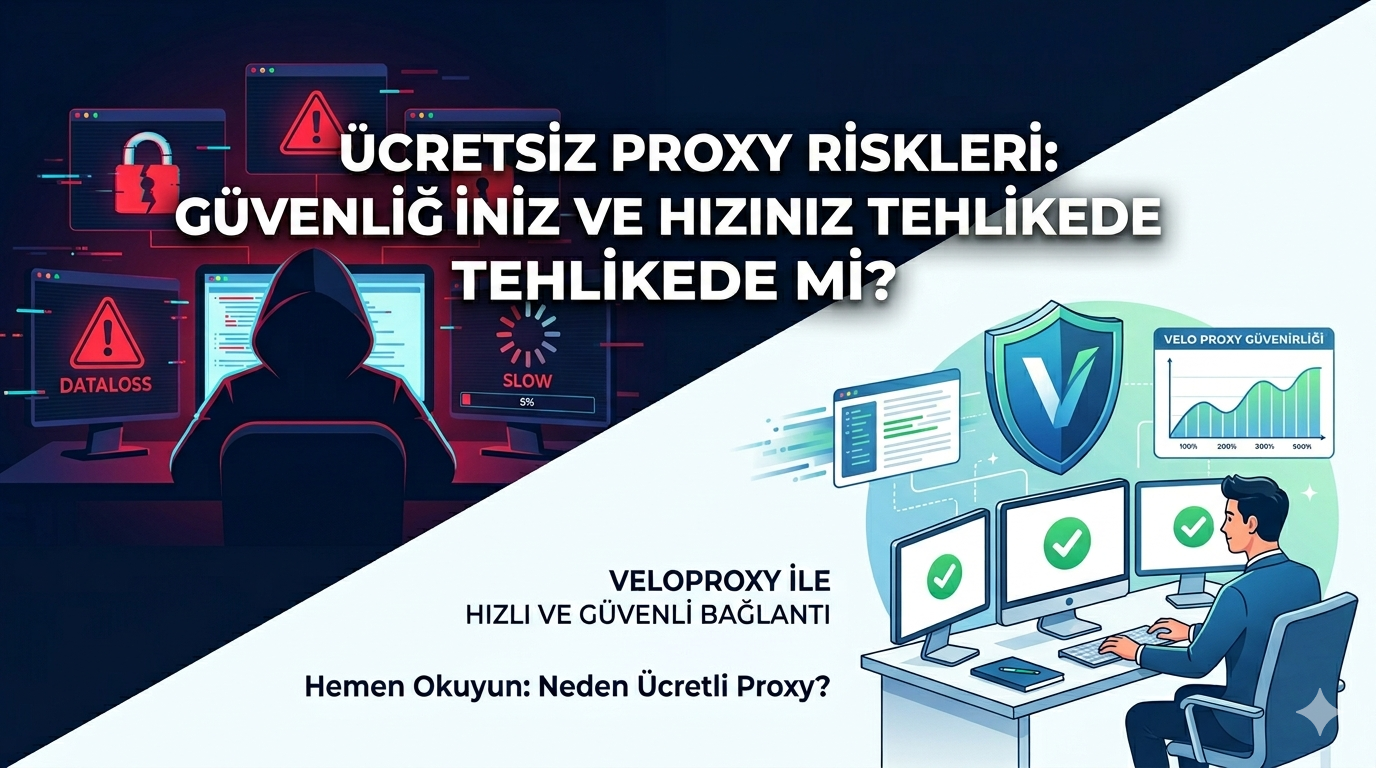 Ücretsiz Proxy Riskleri - Velo Proxy